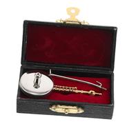 IMIKEYA Figurita de Flauta de Dorado Adorno Musical para Graduaciones y Cumpleaños de Instrumento Chino