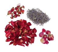 IMIKEYA Flores Secas para Manualidades 5 Bolsas Set Flores Prensadas Naturales Lavanda 5g Clavel Eterno 5g Material de Decoración DIY sin Olor para Hogar para Obsequio