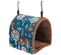 IMIKEYA Hamaca Cama Cómoda Cálida de Algodón para Pájaros para Invierno Que No se Deforma de Lavar Nido Colgante Que No se Deforma de Lavar para Loros y Pájaros Pequeños
