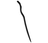 IMIKEYA Horquilla Cabello de Mujer de Madera Ébano Negro 18 Cm, Palillos para Cabello Largo Estilo Antiguo, Accesorios Chinos para Peinados Hanfu y Eventos Obsequios