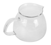 IMIKEYA Jarra y Capacidad Media con Alta Transparencia de Vidrio para Café Diseño Elegante y Manual para Disfrutar en Casa Verano