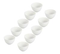 IMIKEYA Juego de 10 Cuencos de Silicona Facial para Mascarilla Diy, Flexibles con Borde Liso, Ideales para Salones de Belleza y Uso en Casa