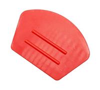 IMIKEYA Juego de 2 Raspadores de Vinilo para Coche de Plástico Ultrafino Rojo, Herramienta para Aplicar y Retirar Película Protectora Fácil Uso y Acabado Profesional