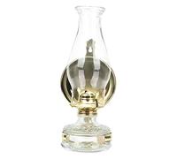 IMIKEYA Lámpara de Queroseno de Emergencia Retro de Vidrio Grande para Alumbrado de Emergencia, Lámpara de Aceite para Ambientación del Hogar