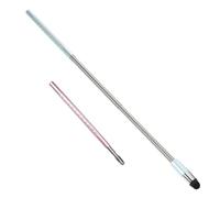 IMIKEYA Lápiz Táctil Capacitivo Digital 2 Unidades Diseño Extensible Compatible con Tabletas y Pantallas Táctiles Colores Rosa Dorado y Azul Claro Adecuado para Estudios y Uso en
