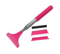 IMIKEYA Limpiaparabrisas Telescópico de Goma Rosa 1 Unidad para Espejo Retrovisor Coche Portátil Uso Diario Limpieza Ventanas Automotor