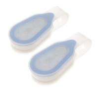 IMIKEYA Linterna LED Magnética 2 Piezas, Clip Imán Fuerte, Luz para Correr y Caminar al Aire Libre, Color Azul, Linterna Manos Libres para Deportes Nocturnos, Paseo Seguro y Visibilidad