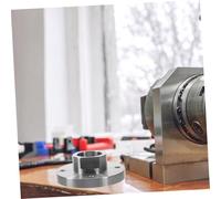 IMIKEYA Mandril para Torno Madera con Rosca - Plato de Agarre con Orificios Accesorio Resistente para Torneado y Montaje Estable Trabajos de Carpintería