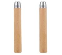 IMIKEYA Mango con Diseño Ergonómico de Madera Maciza de Herramienta de Fresado y Orificio Redondo de 8 Mm para Accesorios de y Herramientas Pequeñas