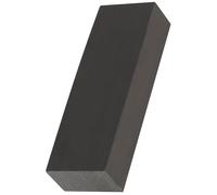 IMIKEYA Mango de Madera de Ébano para Instrumentos Musicales, Bloque Liso para Decoración de Mangos de Guitarra, Accesorio Tradicional de Guitarra, Material para Bricolaje Musical