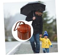 IMIKEYA Mango de Paraguas Reemplazable con Diseño Imitación Madera Resistente y Cómodo para Sombrillas Plegables y Parasoles Uv Accesorio Práctico para Viaje y Diario