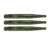 IMIKEYA Masajeador Facial Manual de Jade Verde 3piezas para Relajación Muscular y Suavizar Músculos Faciales, Adecuado para Viajes de Negocios y Uso en Casa
