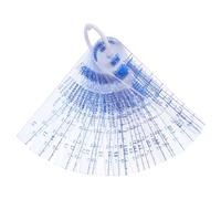 IMIKEYA Medidor de Espesores de Plástico Galga Métrica de Medidor de Huecos Portátil Forma de Cuña para Puertas Herramienta Precisa para Inspección y Medición de Espacios