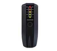 IMIKEYA Medidor Emf Portátil con Luz LED Indicador Detector Electromagnético de Campo Magnético para Hogar y Oficina Equipo Práctico y Fácil de Usar Herramienta Esencial para Medir