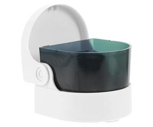 IMIKEYA Mini Limpiador Ultrasónico Portátil para Joyería y Taladros de Pintura de Diamante, Máquina Vibratoria de Batería Material Pp Ecológico, Herramienta Profesional para Limpieza