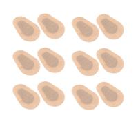 IMIKEYA Oculares Transpirables Adhesivo Antifaz para Ojos de No Tejido Elástico 75X5 CM 6 Pares para Heridas Pequeñas y Cicatrización Rápida