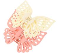 IMIKEYA Pack de 2 Pinzas el Pelo con Diseño de Alas Mate, Accesorios para Cabello de Mujeres, Material Ps y Abs, Ideales para Hacer Ejercicio o Cocinar