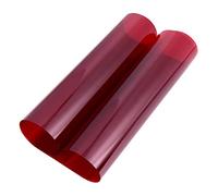 IMIKEYA Película de Color Rojo para Iluminación Fotográfica y Producción Audiovisual, Filtro de Gel Versátil y Ligero de Pet para Estudio y Luz LED
