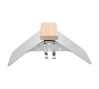 IMIKEYA Percha para Pájaros de Acero Inoxidable Pulido y Lisa, Segura para Palomas y Aves, Soporte Resistente para Jugar y Descansar en Casa