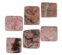 IMIKEYA Piedras de Whisky Reutilizables para Enfriar Bebidas, 6 Piezas de Cristal Natural Blanco, Fáciles de Usar, Ideales para Reuniones Familiares y Bodas