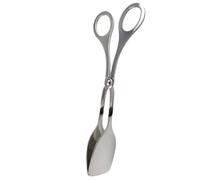 IMIKEYA Pinzas de Cocina de Acero Inoxidable Tijera Multifunción para Ensaladas Pan y Barbacoa Clip Antiquemaduras para Buffet y Hogar Diseño Ergonómico para Mejor Agarre