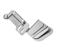 IMIKEYA Plegadora de Tela de Doble Capa para Máquina de Coser en Proyectos de Costura Material de Metal y Color Plata