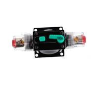 IMIKEYA Portafusibles Automático con Interruptor de Reinicio Manual para Protección de Circuitos de Audio de Coche Compatible con Sistemas Eléctricos de Vehículos y Embarcaciones Diseño y