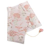 IMIKEYA Protector de Libros Decorativo en Tela Rosa, Resistente al Desgaste y Fácil de Usar, para Libros de Cubierta Rígida y Papel, para Uso Escolar