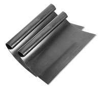 IMIKEYA Raspador de Pelo de Cerdo de Acero Manganeso Negro, 2 Piezas, Herramienta Cómoda y Eficaz para Eliminar Pelo de Animales en Hogares y Tiendas