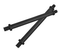 IMIKEYA Recambio Escobillas de Baño Conector para Mango de Escobilla de Inodoro en Plástico Resistente, 2 Piezas Ligeras y Fáciles de Usar para Accesorios de Cepillos de Baño