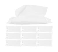 IMIKEYA Recarga Conducción de Papel Pañuelos de Paquetes para 10 Coche Blancos la Diseño Elegante y Uso Versátil para Interiores de Automóvil