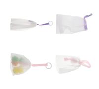 IMIKEYA Red de Espuma Facial para Lavado de Cara Cordón, Bolsa de Jabón de Poliéster y Nylon para Uso en Casa y Viaje, Limpiador Espumoso Eficaz para Toda la Familia Color Color Aleatorio