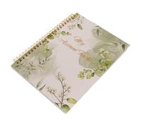 IMIKEYA Registro de Chequera para Pequeñas y Uso Personal, Cuaderno en Papel Verde con Diseño Clásico para Vista Financiera Organizada y Portátil
