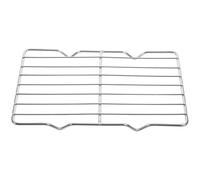 IMIKEYA Rejilla de Acero Inoxidable para Escurrir y Asar, Rectangular | Plata, Ligera y Antiadherente, para Barbacoa Interior, Cocina y Horno, Uso Parrilla y Brochetas