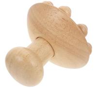 IMIKEYA Rodillo de Masaje Corporal de Madera Multifunción, Guasha Manual Tipo Cup, para Acupuntura, Masajeador Manual para Espalda, Brazos y Piernas, Uso en Casa