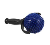 IMIKEYA Rodillo de Masaje Grande para Músculos Puntos Gatillo, Palo de Masaje de Tejido Profundo para Yoga y Pilates, Material Resistente, Color Negro y Azul, Herramienta Manual para