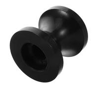 IMIKEYA Rodillo de Plástico para Equipo de Fitness Fácil Instalación y Movilidad Suave, Accesorio para Polea de Bicicleta Estática y Máquina de Remo, Color Negro