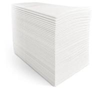 IMIKEYA Servilletas Desechables de Color Claro para Cena, Diseño Grueso y Elegante, 50 Piezas, Papel de Pulpa de Madera Seguro para Entretenimiento Diario
