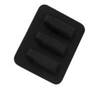 IMIKEYA Silenciador de Cuerdas para Guitarra de Silicona Negra, Resistente al Desgaste y Minimiza el Nivel de Sonido para Práctica Silenciosa en Casa