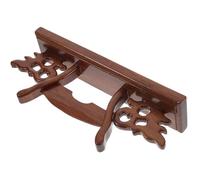 IMIKEYA Soporte de Ventilador de Madera Maciza para Exhibición de Abanicos Plegables Base Desmontable, Diseño Elegante y Superficie Lisa para Uso en Galerías y Exposiciones