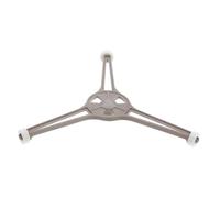 IMIKEYA Soporte Giratorio para Microondas Triple Brazo Anillo Rodillo de Plástico Resistente Soporte Estable para Plato de Vidrio Repuesto para Horno Microondas Fácil Instalación sin