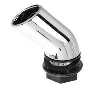 IMIKEYA Soporte para Cabezal Rociador de Ducha Metálico Mango Largo Electrochapado, Accesorio para Lavabo de Champú en Peluquería, Compatible Tubos de Ducha para Salones Profesionales