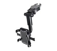 IMIKEYA Soporte para Celular para Auto para Espejo Retrovisor Color Negro Material Resistente Soporte Multifuncional para Navegación y Uso Mano Adecuado para Conducción Segura