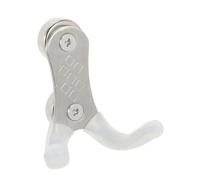 IMIKEYA Soporte para Portafiltro de Espresso con Doble Gancho de Acero Inoxidable para Colgar Dos Mangos Cocina con Diseño Reforzado y Resistencia a Huellas