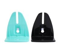 IMIKEYA Soporte para Rueda de Ejercicios para Hámster, Plástico Estable y Seguro, Paquete de 2 Piezas, Compatible Ruedas Giratorias Color Aleatorio