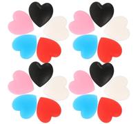 IMIKEYA Soportes Antideslizantes para Gafas de Silicona Corazón, Almohadillas Orejas 25 Pares, Flexibles y Duraderos, Ideales para Uso Diario, Deportes al Aire Libre y Viajes