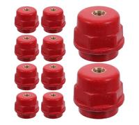 IMIKEYA Soportes Separadores de Poliéster Sm25 M6 Aisladores Eléctricos de Alta Resistencia para Barras Colectoras 10 Unidades para Armarios de Distribución Aislamiento Seguro en