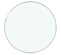 IMIKEYA Tablero de Vidrio Templado Diseño Seguro Borde Biselado Redondo Tamaño 42x42 Cm Fácil Instalación y Mantenimiento para Mesa Comedor y Mesa Auxiliar