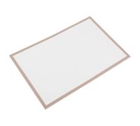 IMIKEYA Tapete Porta Rompecabezas Antideslizante Plegable Marco Liso, 40x60 Cm, Borde Color Camel, Adecuado para Rompecabezas de 500 Piezas y Almacenamiento Seguro en Mesa de Juego