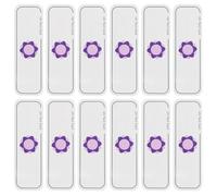 IMIKEYA Tarjetas de Prueba Uva 20 Unidades, Medidor de Rayos Uva Portátil, Detectores de Radiación Ultravioleta para Protección Solar y Medición Segura en Exteriores